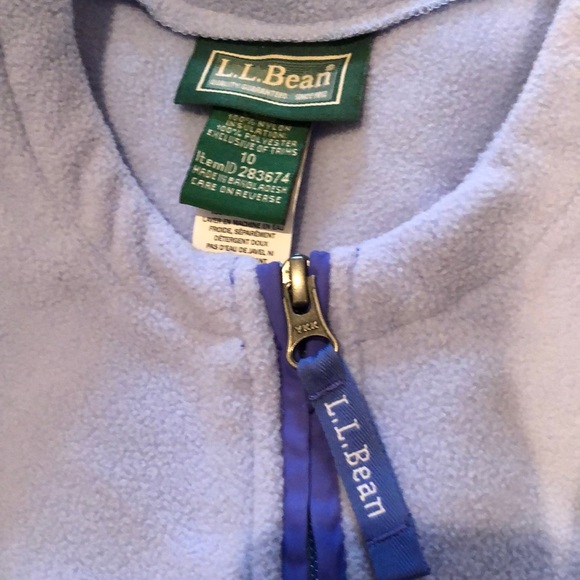 Girls’ L.L. Bean Purple Thinsulate Winter Coat and Snow Bib - Size 10-12 Medium - Picture 15 of 16